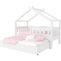 Кровать-тахта ФанДОК 80x160 Ф-141.22 (белый/с ложе) — Chaika Market