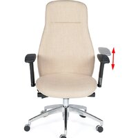 Офисное кресло Norden Мальта W-1001-1 (бежевый) - Изображение №8 — Chaika Market