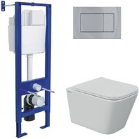 Унитаз подвесной Berges Wasserhaus Floe 043369 (с сиденьем) — Chaika Market