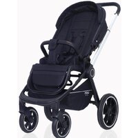 Универсальная коляска Rant MOWbaby Zoom PU (2 в 1, silver black) - Изображение №5 — Chaika Market