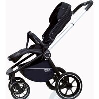 Универсальная коляска Rant MOWbaby Zoom PU (2 в 1, silver black) - Изображение №7 — Chaika Market