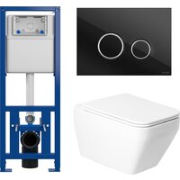 Унитаз подвесной Saniteco KW-9010W + 64117 + S-IN-MZ-LINK_PRO - Изображение №10 — Chaika Market
