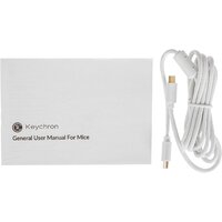 Игровая мышь Keychron M7 Wireless 8K (белый) - Изображение №8 — Chaika Market