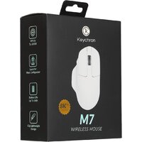 Игровая мышь Keychron M7 Wireless 8K (белый) - Изображение №9 — Chaika Market