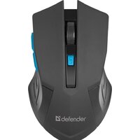 Мышь Defender Accura MM-275 (черный/синий) — Chaika Market