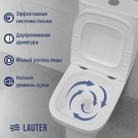Унитаз напольный Lauter W236 2110236 - Изображение №3 — Chaika Market