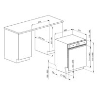 Встраиваемая посудомоечная машина Smeg PL364CX - Изображение №2 — Chaika Market