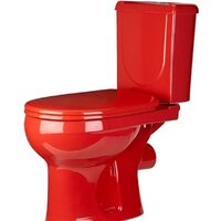 Унитаз напольный Оскольская керамика Ирида Стандар (красный) — Chaika Market