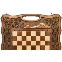 Шахматы/шашки/нарды Haleyan Арарат 2 40 kh143-4 - Изображение №2 — Chaika Market