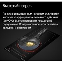Варочная панель MAUNFELD CVI292S2BWH Inverter - Изображение №15 — Chaika Market