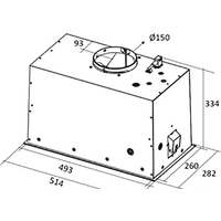 Кухонная вытяжка Elica Lane GR/A/52 - Изображение №3 — Chaika Market