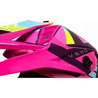 Мотошлем AIM RH855 Fiber Glass Vexo RH855V-BPP-XL (XL, фиолетовый/розовый) - Изображение №8 — Chaika Market