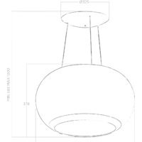 Кухонная вытяжка Elica Interstellar IX/F/65 - Изображение №3 — Chaika Market