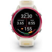 Умные часы Garmin Forerunner 570 42 мм (бежевый/розовый) - Изображение №6 — Chaika Market