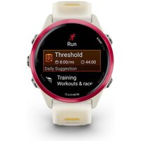Умные часы Garmin Forerunner 570 42 мм (бежевый/розовый) - Изображение №2 — Chaika Market