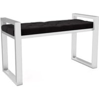 Банкетка Hype Mebel Бридж (белый/черный) — Chaika Market