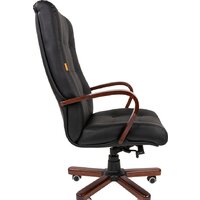 Офисное кресло CHAIRMAN 424WD (черный) - Изображение №3 — Chaika Market