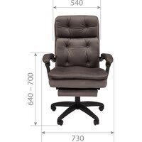 Офисное кресло CHAIRMAN 442 (ткань, Т-10 бежевый) - Изображение №7 — Chaika Market