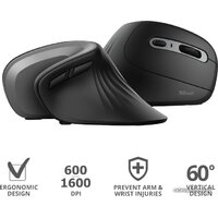 Вертикальная мышь Trust Verro Ergonomic Wireless Mouse - Изображение №16 — Chaika Market