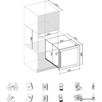 Винный шкаф Dunavox DAVS-25.63DB - Изображение №4 — Chaika Market