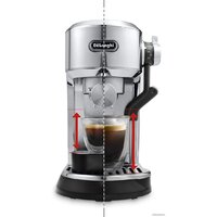 Рожковая кофеварка DeLonghi Dedica Maestro Plus EC950.M - Изображение №2 — Chaika Market