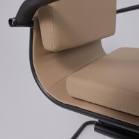 Офисный стул AksHome Indigo CF (кофейный/черный) - Изображение №10 — Chaika Market