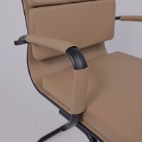 Офисный стул AksHome Indigo CF (кофейный/черный) - Изображение №16 — Chaika Market