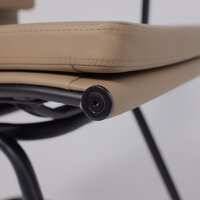 Офисный стул AksHome Indigo CF (кофейный/черный) - Изображение №14 — Chaika Market