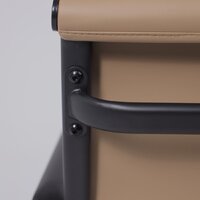 Офисный стул AksHome Indigo CF (кофейный/черный) - Изображение №13 — Chaika Market