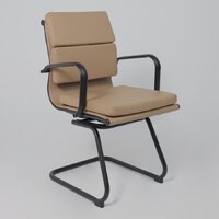 Офисный стул AksHome Indigo CF (кофейный/черный) - Изображение №3 — Chaika Market