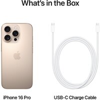 Телефон Apple iPhone 16 Pro Dual SIM 128GB (пустынный титан) - Изображение №7 — Chaika Market