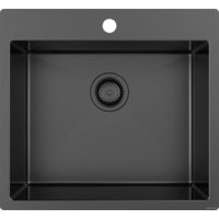 Кухонная мойка ZorG ZRN 5055 Premium PVD Gunblack — Chaika Market