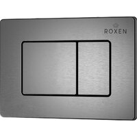 Унитаз подвесной Roxen Boro One Rimless 6 в 1 StounFix Dual Fresh 621774 (оружейная сталь/металл) - Изображение №17 — Chaika Market