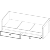 Кровать Anrex Magellan 90-2 90x200 655627 (сосна винтаж) - Изображение №2 — Chaika Market