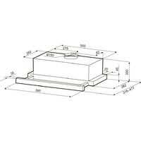 Кухонная вытяжка Krona Kamilla Sensor Max 600 T КА-00008311 - Изображение №16 — Chaika Market