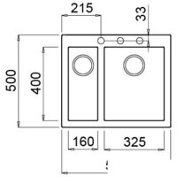 Кухонная мойка Elleci Quadra 150 Espresso 78 - Изображение №2 — Chaika Market