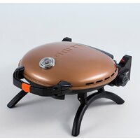 Портативный газовый гриль O-grill 700T (золотистый) - Изображение №5 — Chaika Market