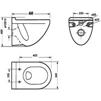 Унитаз подвесной Sanita Luxe Attica SL DM + S-IN-MZ-LINK_PRO + P-BU-MOV/Blg/Gl - Изображение №14 — Chaika Market