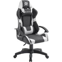 Игровое (геймерское) кресло Defender Ibis 64043 (серый/белый) — Chaika Market