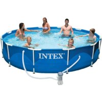 Каркасный бассейн Intex Metal Frame 366х76 (56996/28212) — Chaika Market