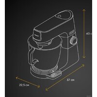 Кухонная машина Kenwood Titanium Chef Baker XL KVL85.004SI - Изображение №14 — Chaika Market