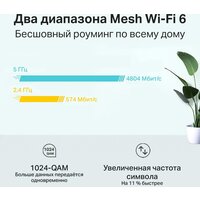 Wi-Fi роутер TP-Link Deco X60 V3.2 (1 шт.) - Изображение №4 — Chaika Market
