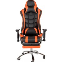 Игровое (геймерское) кресло Меб-ФФ MFG-6001 (черный/оранжевый) — Chaika Market