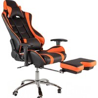 Игровое (геймерское) кресло Меб-ФФ MFG-6001 (черный/оранжевый) - Изображение №3 — Chaika Market
