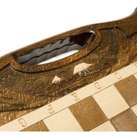 Шахматы/шашки/нарды Haleyan Арарат 50 с ручкой kh117 - Изображение №4 — Chaika Market