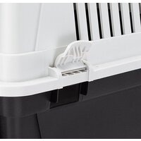 Переноска Ferplast Atlas 40 Professional 73011021 (черный/белый) - Изображение №7 — Chaika Market