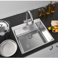 Кухонная мойка ZorG ZRN 5055 Premium - Изображение №5 — Chaika Market