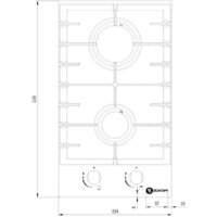 Варочная панель Schtoff H3001C02IS Black - Изображение №4 — Chaika Market