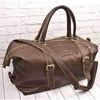 Дорожная сумка Carlo Gattini Sinfonica Campora 4019-04 (темно-коричневый) - Изображение №3 — Chaika Market