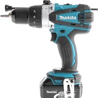 Ударная дрель-шуруповерт Makita DHP458RFE (с 2-мя АКБ, кейс) - Изображение №2 — Chaika Market